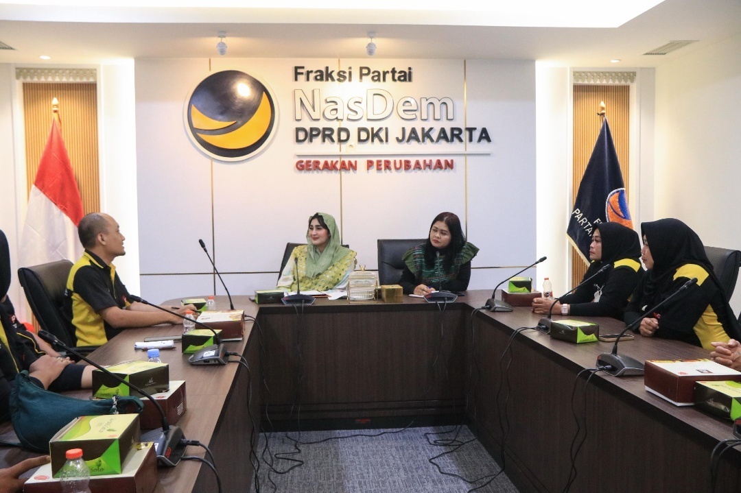Read more about the article Fraksi NasDem Jakarta Terima Audiensi Relawan Kesehatan Indonesia, Bahas Masalah Kesehatan di Jakarta