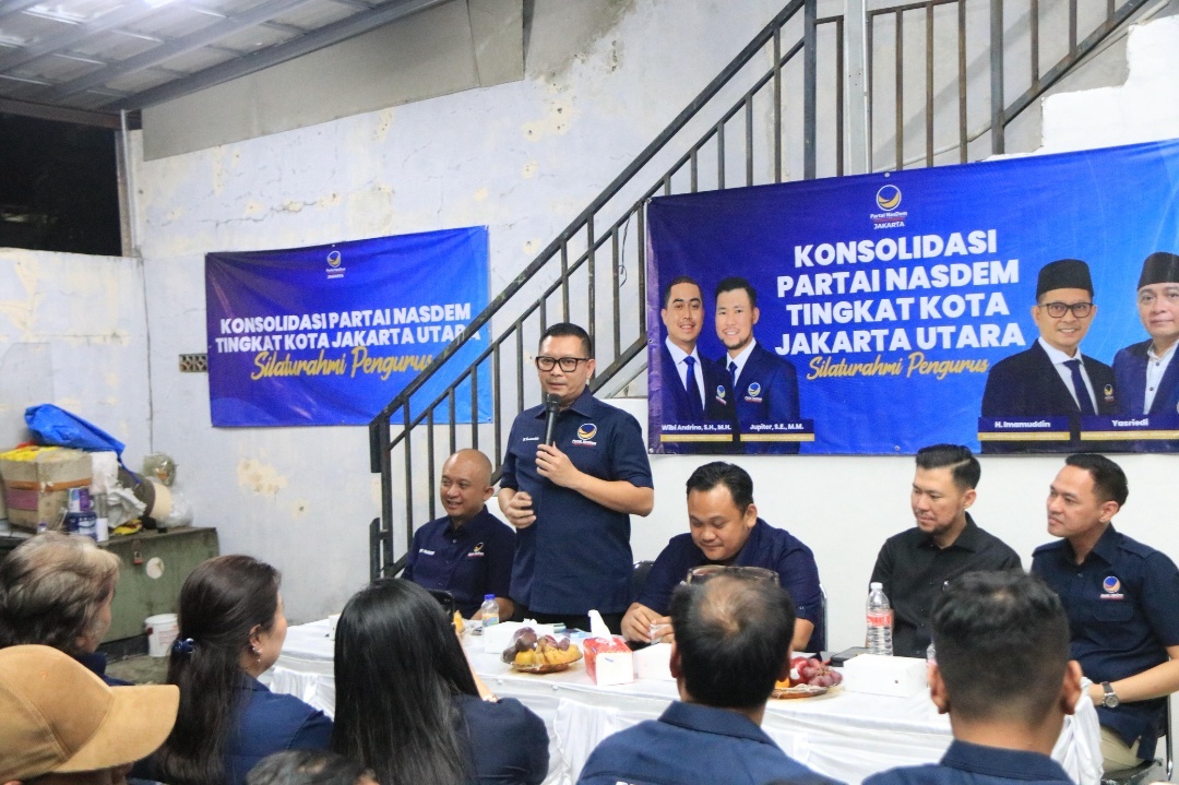 Read more about the article Bangun Soliditas, NasDem Jakarta Kuatkan Struktur Lewat Konsolidasi