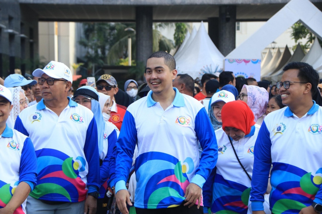 Read more about the article Ikuti Fun Walk DPRD Jakarta, Wibi Andrino: Silaturahmi dan Ajak Warga Hidup Sehat