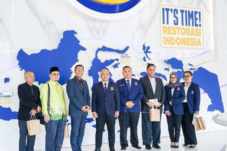 NasDem Terima Parti Amanah Negara Malaysia, Bahas Pengembangan Kader Muda