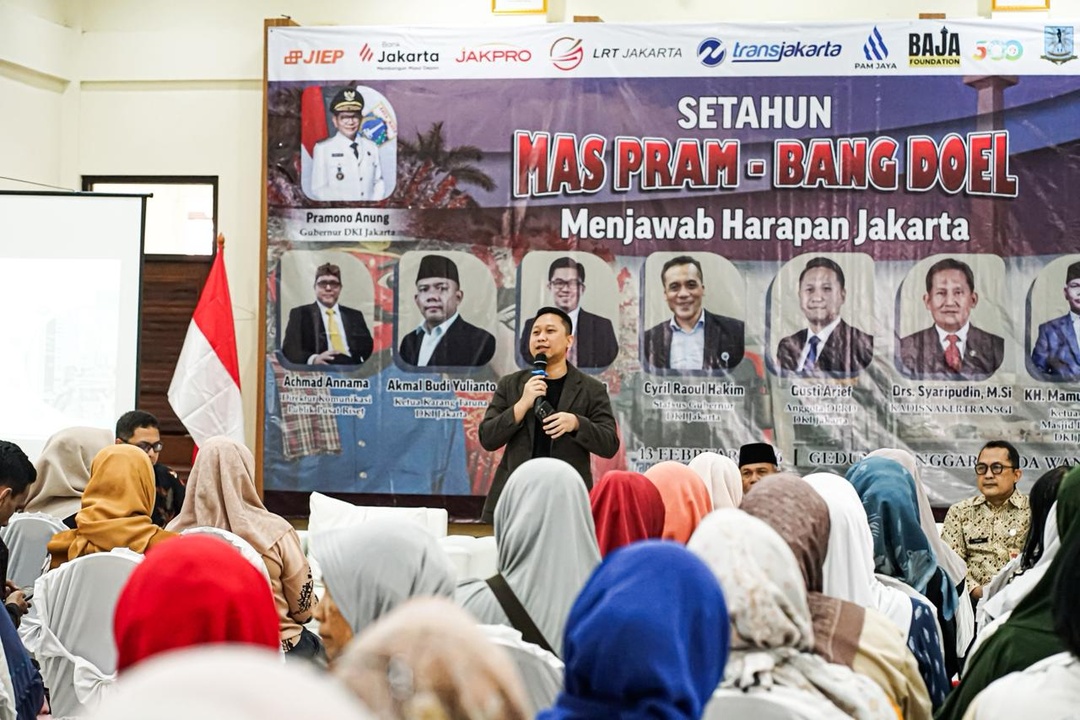 Setahun Pram-Doel, Gusti Arief: Momentum Menata Arah Pembangunan Jakarta