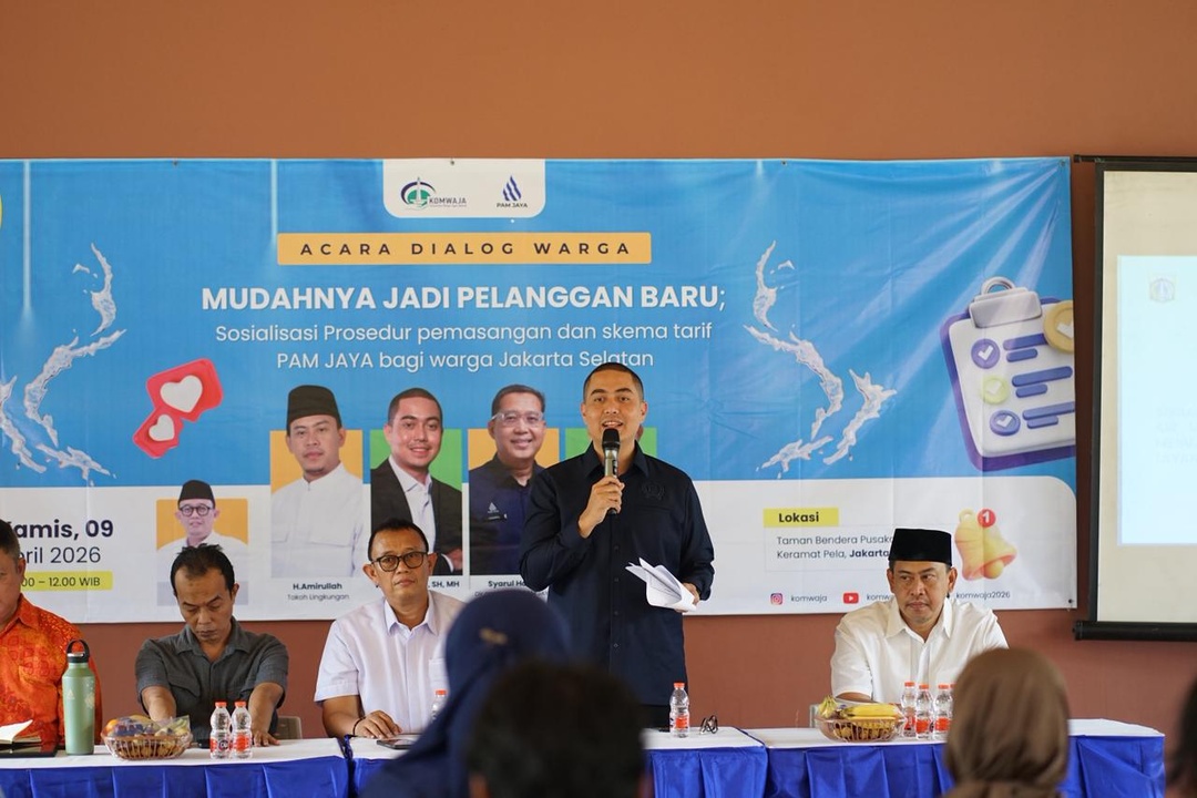 DPRD Jakarta Pastikan Tarif Air Bersih PAM Jaya Tetap Berpihak pada Masyarakat