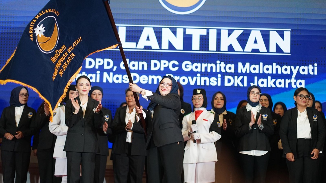 Resmi Dilantik, Garnita NasDem DKI Siap Perkuat Kaderisasi Perempuan Menuju 2029