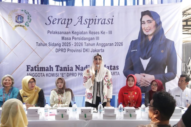 Tania Nadira Alatas Komitmen Kawal Aspirasi Warga dari Lingkungan hingga Pelayanan Sosial