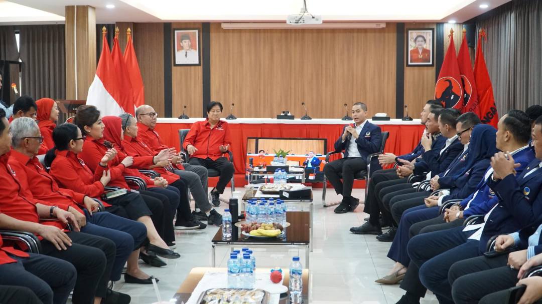 NasDem Jakarta Sambangi Kantor PDI Perjuangan DKI, Bahas Pembangunan Jakarta hingga Usulan Dapil Kepulauan Seribu