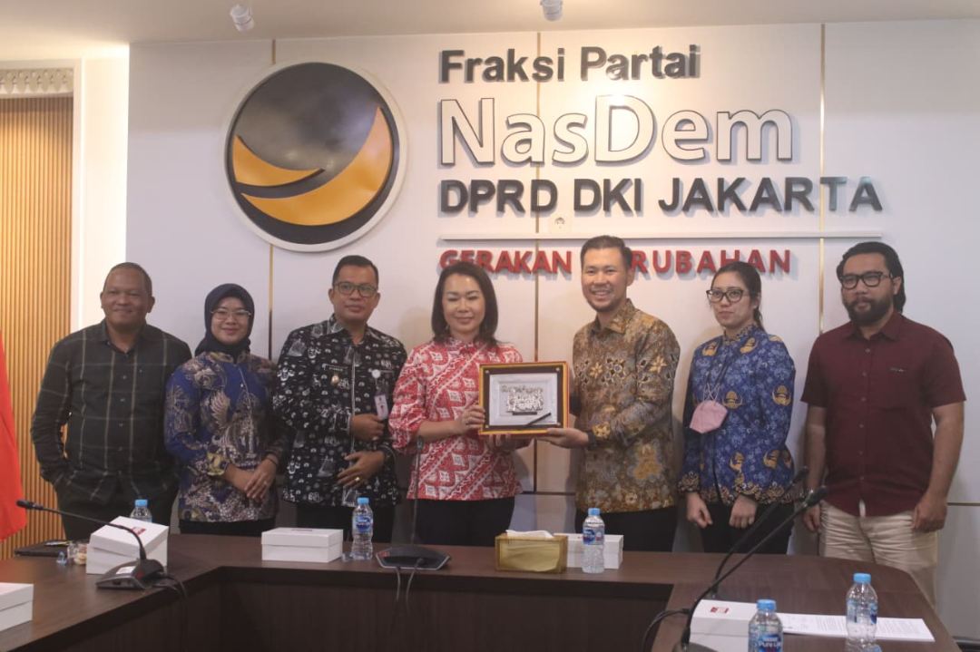 Fraksi NasDem DKI Terima Kunjungan DPRD Belitung, Perkuat Pengawasan dan Potensi Daerah